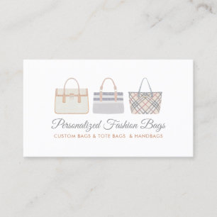 Tarjeta De Visita Distribuidor de Accesorios de Cartera de Bolsas