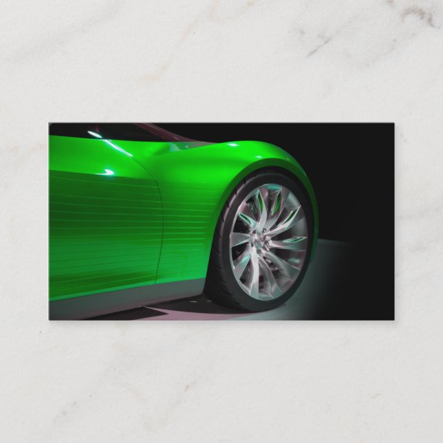 Tarjeta De Visita Distribuidor de coches usado (Anverso)