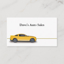 Tarjeta De Visita Distribuidor de coches usado