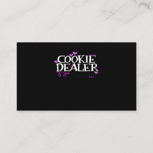 Tarjeta De Visita Divertido de galletas de la camiseta de mamá pap