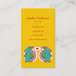 Tarjeta De Visita Divertido Personalizado lindo Dulce gracioso