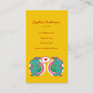 Tarjeta De Visita Divertido Personalizado lindo Dulce gracioso