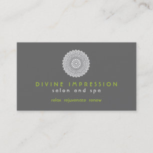 Tarjeta de visita divina de la impresión