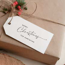 DIY CLASSIC FAMILY NAME CALLIGRAPHY NAVIDADES