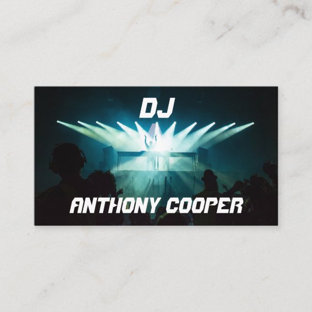 TARJETA DE VISITA DJ (Anverso)