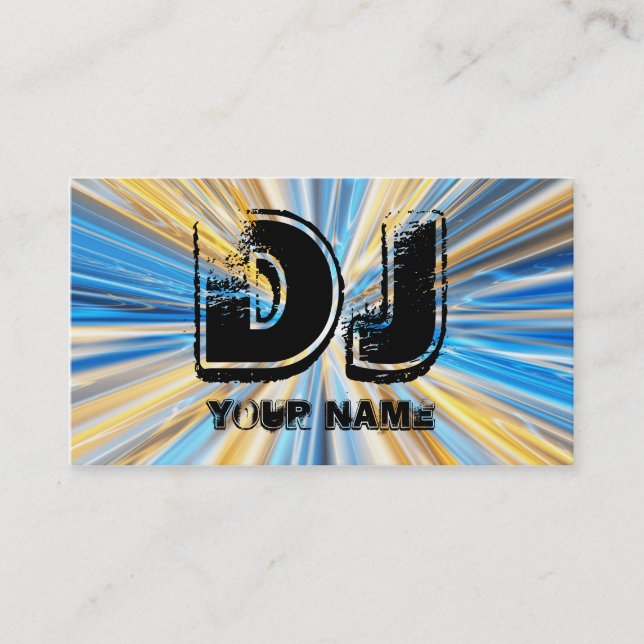 TARJETA DE VISITA DJ (Anverso)