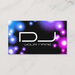 TARJETA DE VISITA DJ