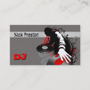 TARJETA DE VISITA DJ