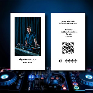 TARJETA DE VISITA DJ