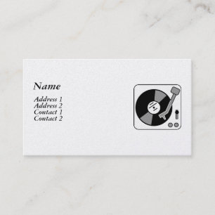 TARJETA DE VISITA DJ