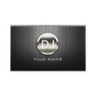 DJ Deejay Steel Monogram Modern Metal