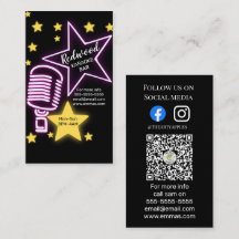 DJ fiesta planner glow disco disco karaoke club