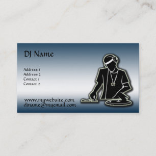 Tarjeta De Visita DJ - Mejorado