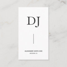 DJ Mínimo Profesional Monograma