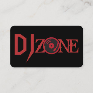 Tarjeta De Visita DJ Music Club Entertainment    