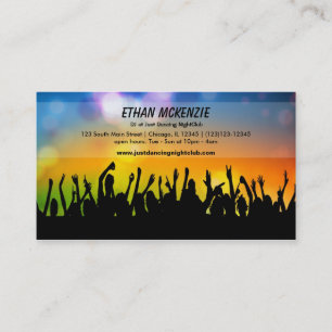 Tarjeta De Visita DJ NightClub