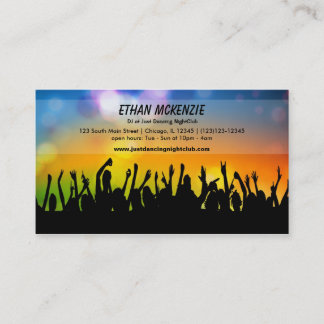 Tarjeta De Visita DJ NightClub