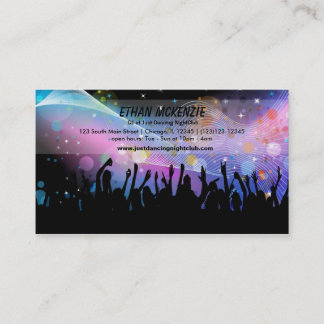 Tarjeta De Visita DJ NightClub