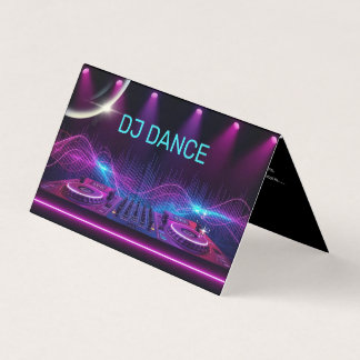 Tarjeta De Visita DJ Profesional
