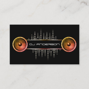 Tarjeta De Visita DJ profesional