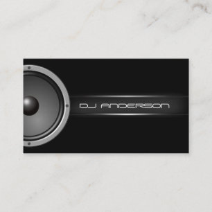 Tarjeta De Visita DJ profesional