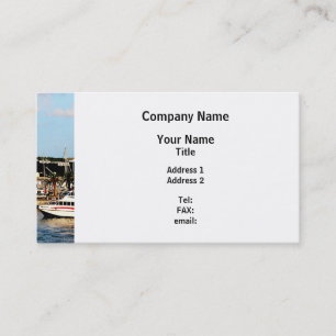 Tarjeta De Visita Dock en el King's Wharf Bermuda