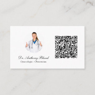Tarjeta De Visita Doctor OBGYN Obstetra Ginecólogo