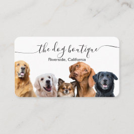 Tarjeta De Visita Dog Boutique Business Card