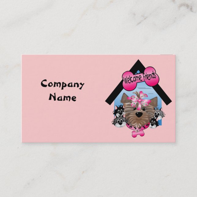 Tarjeta De Visita Dog Business Card (Anverso)