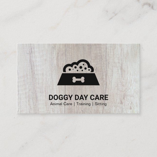 Tarjeta De Visita Dog Sitter | Servicios para animales | Formador (Anverso)