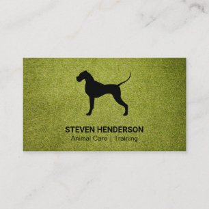 Tarjeta De Visita Dog Sitter   Servicios para animales   Formador