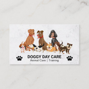 Tarjeta De Visita Dog Sitter   Servicios para animales   Grupo de pe