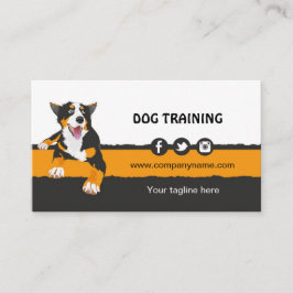 Tarjeta De Visita Dog Trainer Business Card
