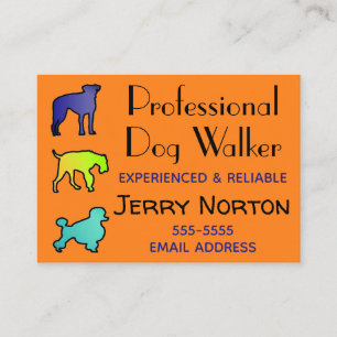 Tarjeta De Visita Dog Walker