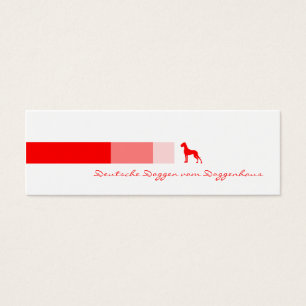 Tarjeta de visita Dogge
