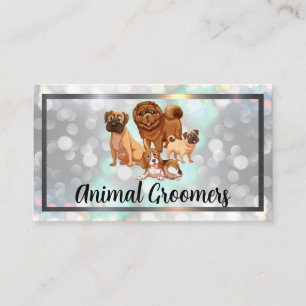 Tarjeta De Visita Doggies cutáneos   Boke