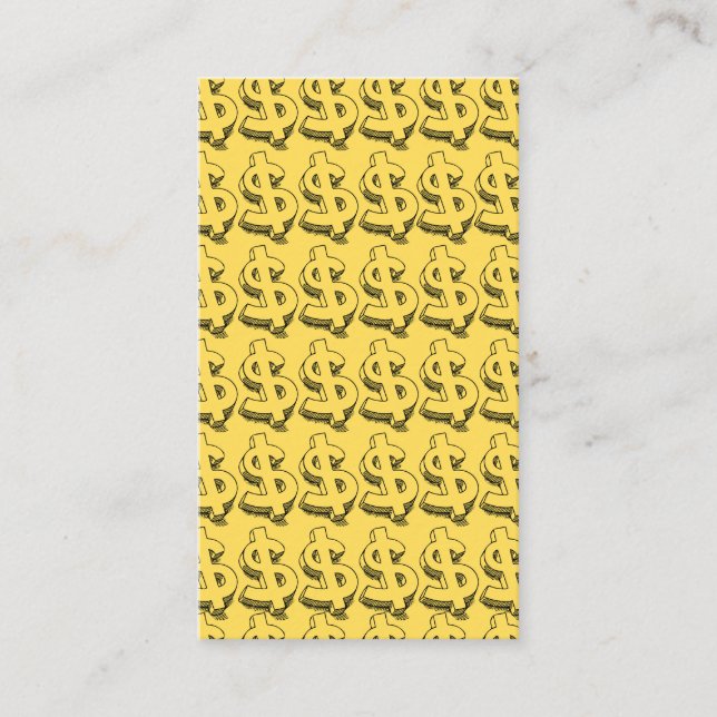 Tarjeta De Visita dólar de oro (Anverso)