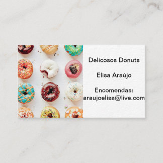 Tarjeta De Visita Donuts