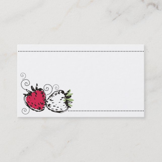 Tarjeta De Visita doodles negocio de abastecimiento de la hornada de (Anverso)