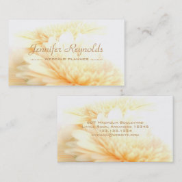 Tarjeta de visita dorada