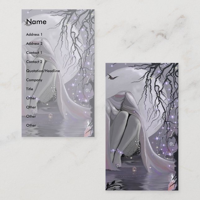 Tarjeta De Visita ¡Dormido de la luna! (Subido por el creador)