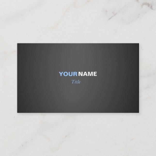 Tarjeta De Visita Dos colores (Anverso)