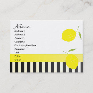 Tarjeta De Visita Dots an Lemons Bicycle
