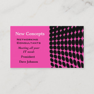 Tarjeta De Visita Dots Professional Business Card