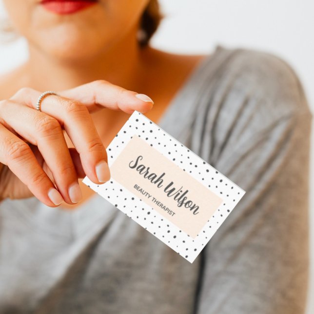 Tarjeta De Visita Dotted Business Card (Subido por el creador)
