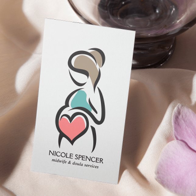 Tarjeta De Visita Doula Birth Coach Lactation Consultora Midwife (Subido por el creador)