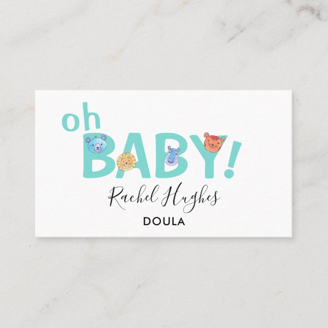Tarjeta De Visita Doula Business Card (Anverso)
