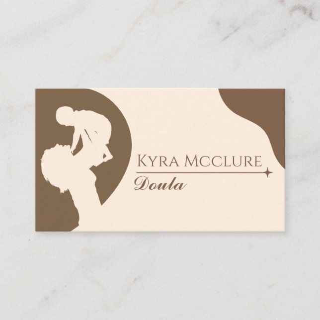 Tarjeta De Visita Doula Business Card (Anverso)