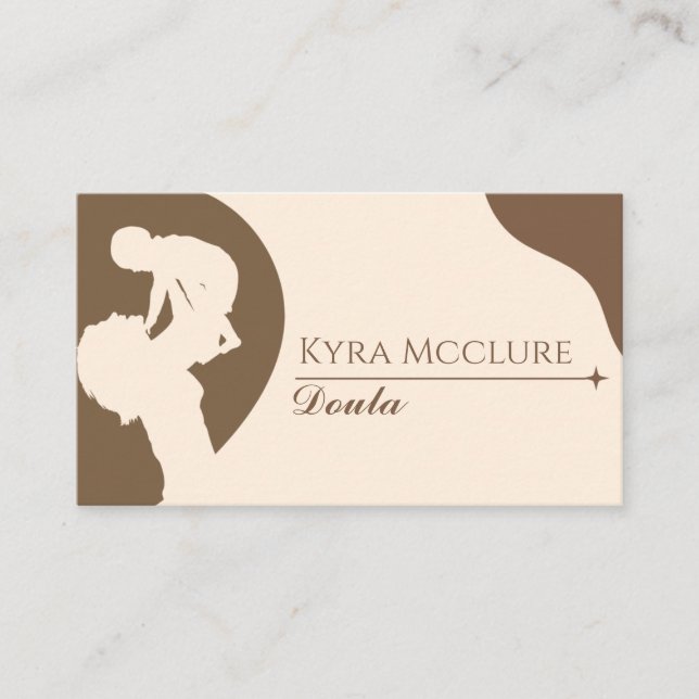 Tarjeta De Visita Doula Business Card (Anverso)