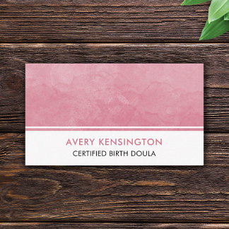 Tarjeta De Visita Doula Partera Enfermera Enfermera Encargado de Nac
